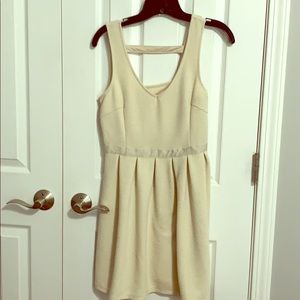 American Eagle V-Neck Pleated Dress
